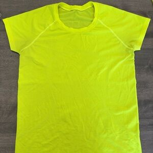Lululemon Neon Yellow Women's Top Size 10